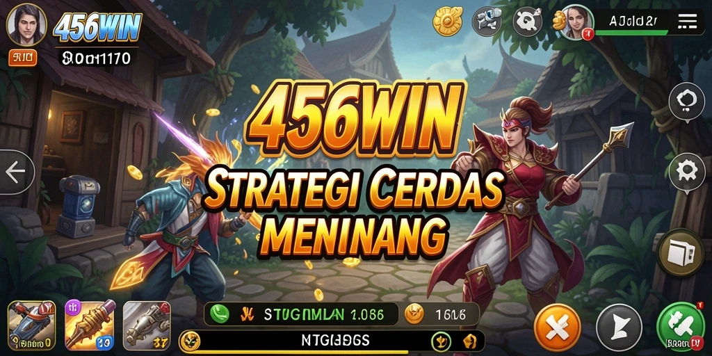 Tampilan strategi mendebarkan dalam 456WIN saat pertempuran terjadi.