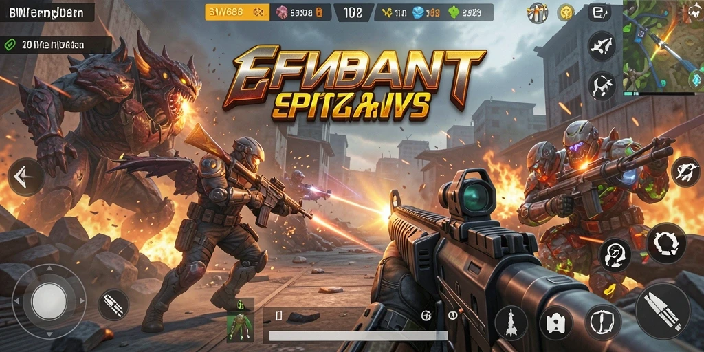 Gameplay menegangkan di BW888 dengan aksi FPS yang intens.