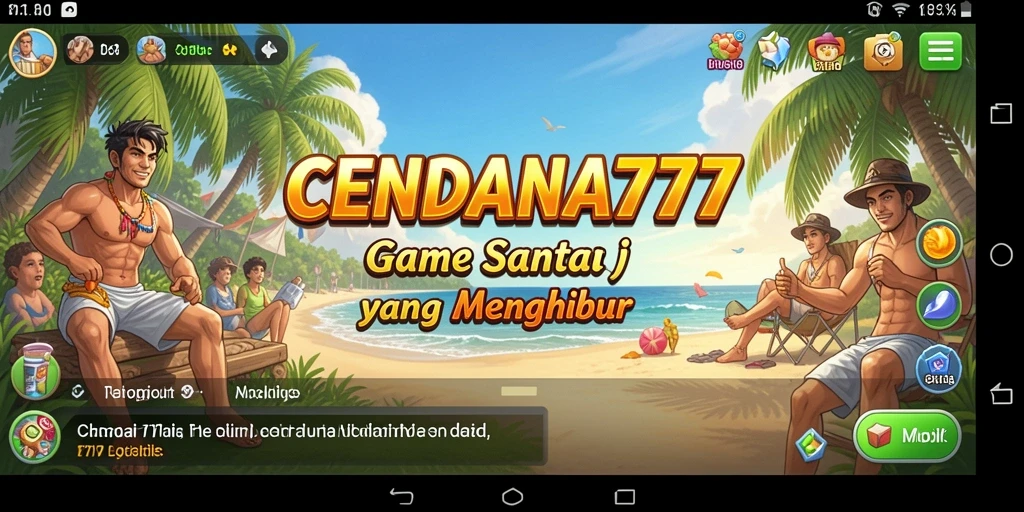 Tampilan gameplay CENDANA777 yang menghibur dan penuh warna.