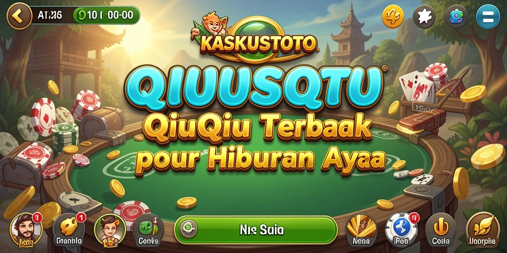 Tampilan gameplay QiuQiu yang menarik di KASKUSTOTO.