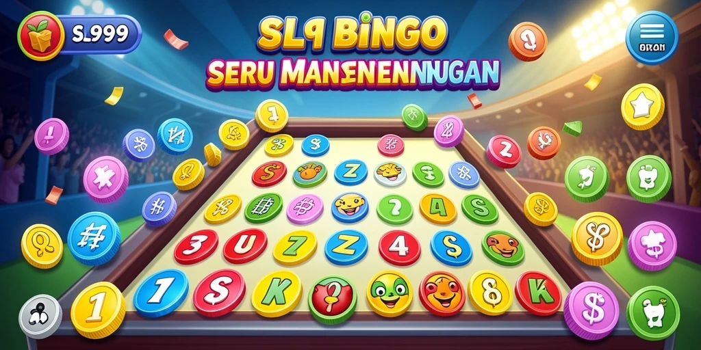 Tampilan menarik dari gameplay Bingo di SL999.